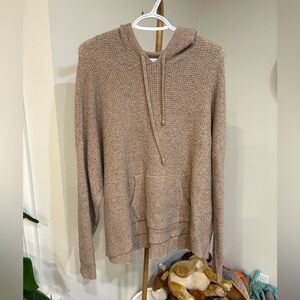 Aerie waffle knit hoodie